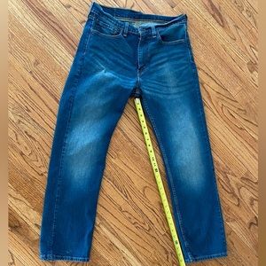 Levi's Strauss 505 Men's Original Straight Leg Cash Jeans Pants 505-1064